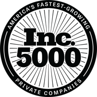 Inc. 5000 Honoree, Inc. Magazine's Ranking of America’s Fastest-Growing Private Companies