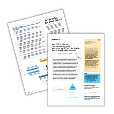 AutoML Brief Mockup